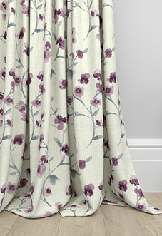 Como, Grape - Made to Measure Curtains